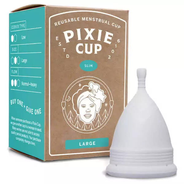 Pixie Cup Removedor de manchas para lavar la copa menstrual, el